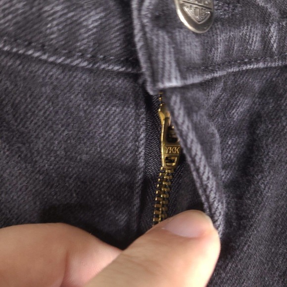 Harley Davidson Jeans Womens 4P Black Denim Bootcut 27x27 Cotton Blend - Picture 6 of 15